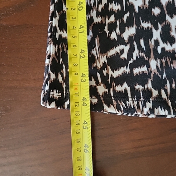 Denver Hayes Women's Dress Size XL Molded Bra Side Zipper Animal Print - Picture 12 of 12